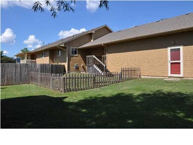 Southwest side back yard