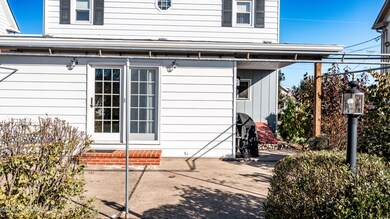 Rear patio