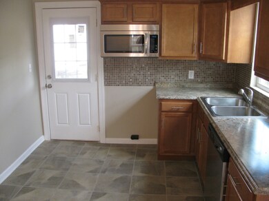 The kitchen of the home