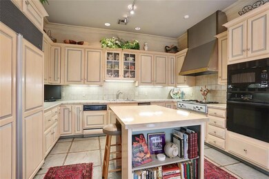 Custom Cabinets. Subzero. Chamber Stove.