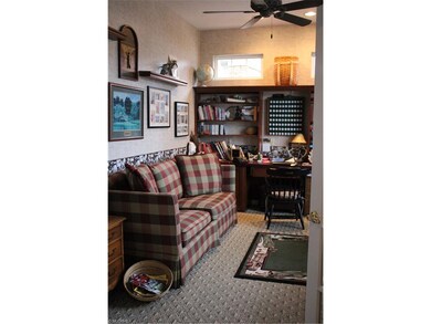Den with built in bookcases, can be converted to a
