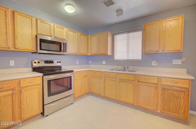 Kitchen has Stainless Steel Appliances