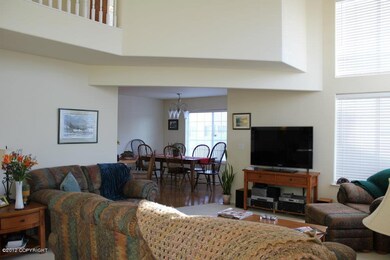 Living Room Opens to Dining Room
