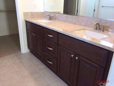 Recycled marble counters and rectangle under mount