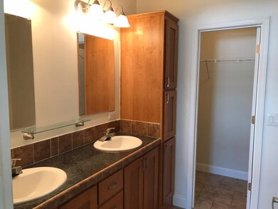 master bath & walk-in closet