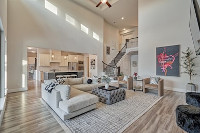 Desirable open floor plan