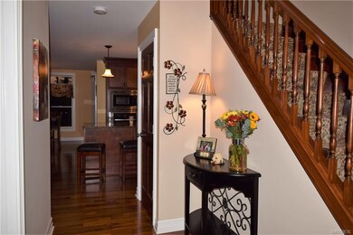 Front foyer leads back to the heart of the home.
