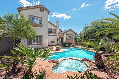 Spa like back with pool, spa covered patio
