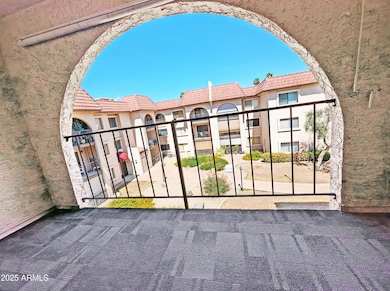 covered balcony