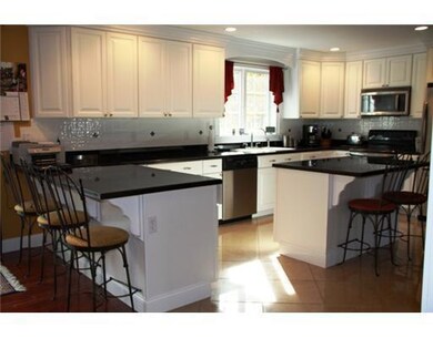Kitchen. Tile flooring & backsplash,...
