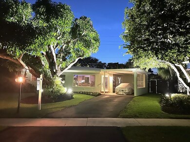 Night time landscape lighting