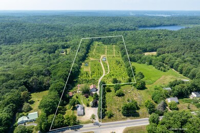 Property Lines - 663 Boothbay Rd. Edgeco