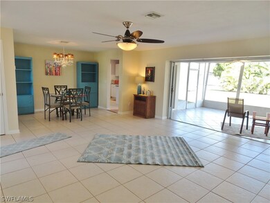 Spacious Great Room.  Home is TILED THRU-OUT!