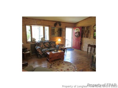 great room to front door