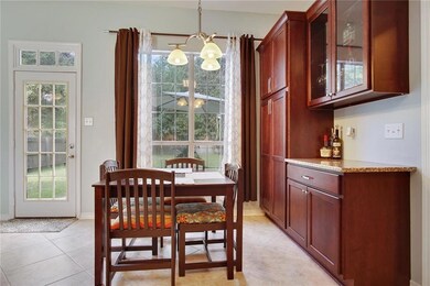 Dining with granite top dry butler or wine bar wit
