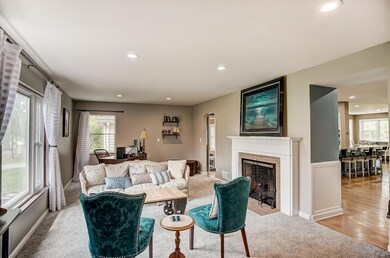View of living room