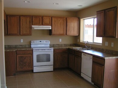 Kitchen with New Tile & Countertops