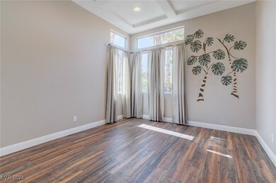 Dining area with new, upgraded laminate flooring a