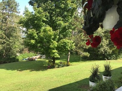 View when sitting on front porch