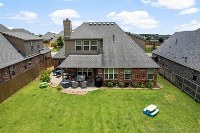 Large backyard with privacy fence