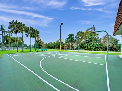 community basketball court is in great condition