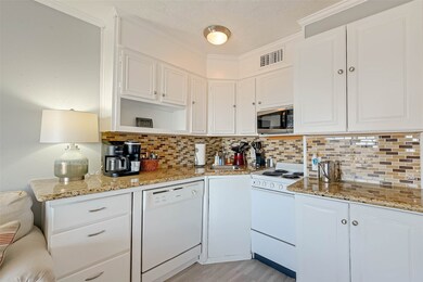This is the fully furnished kitchen with some cabi
