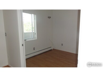 Bedroom with pocket doors