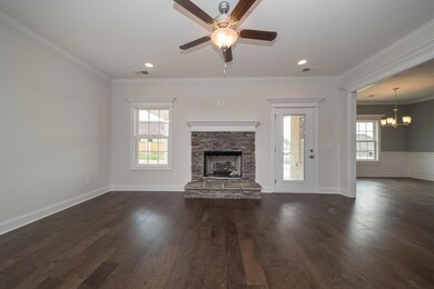 Similar photo of house that is being built.