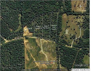 Areial Map showing all the lots.