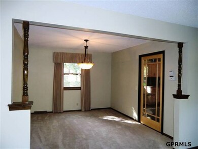 Seller is leaving hardwood flooring - in case buyer would prefer a hardwood floor in the dining room