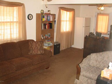 Bdrm w/ exterior access used as office