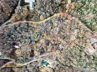 Drone Birds Eye View with Estimated Lot Lines