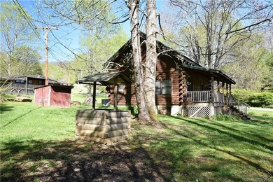 Side of Home from behind the wishing well