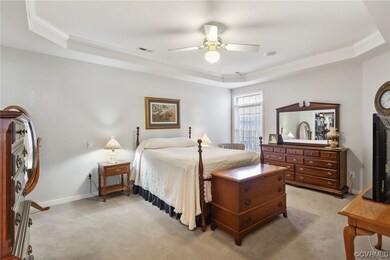The large Primary Bedroom boasts a walk in closet