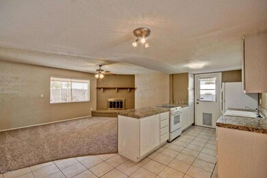 Kitchen opens to Family Room