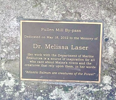 dedication Plaque For Pullen Mill