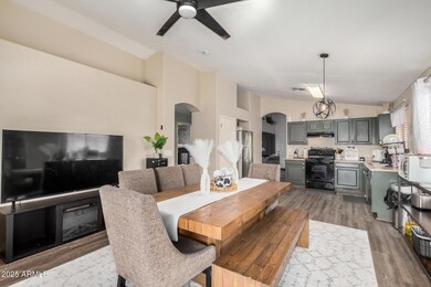 Combination Dining/Entertainment/Kitchen