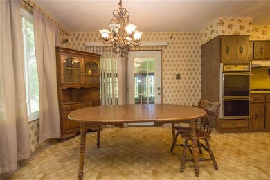Dining area with access to living room and access 