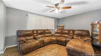 Large window provides lots of natural light.