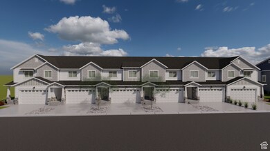 View of front facade with a residential view, driveway, and roof with shingles