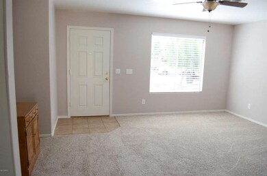 ceiling fan & new blinds