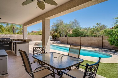 Grand covered patio