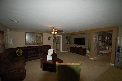 View of den from the breakfast room