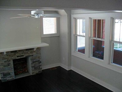Living Room. Beautiful decorative fireplace and ne