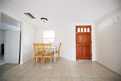 Dining area next to the kitchen.