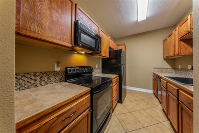 Kitchen with large cabinets