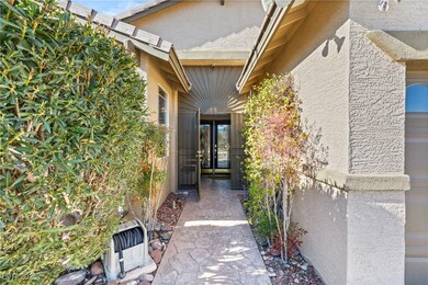 Great curb appeal heading to your front door.