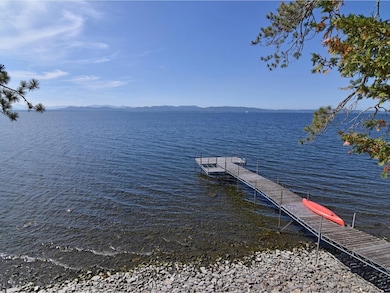 Lake access with dock