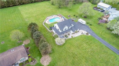 1.6 flat acres with beautiful views