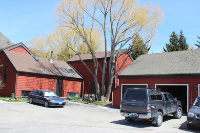 Center Garage with New Door